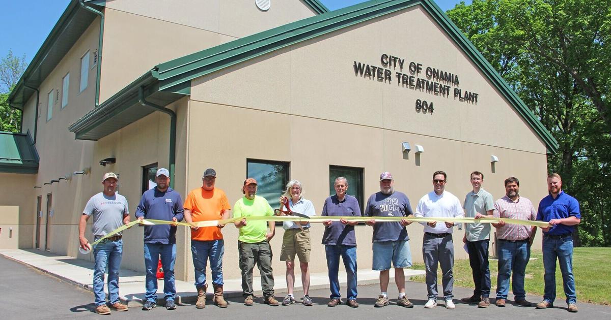 It’s official — Onamia has its water treatment plant; park is now open