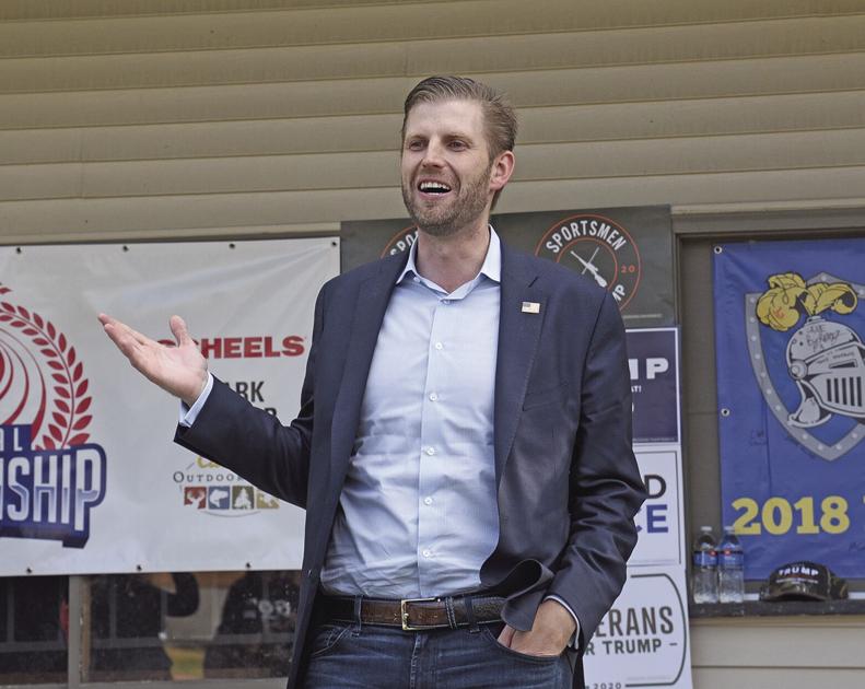 Eric Trump Visits With St Michael Area Residents Free Hometownsource Com