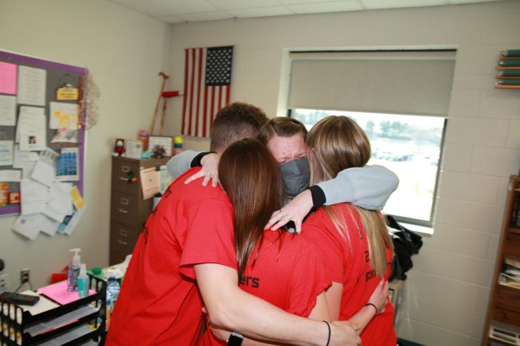 Rush City, Pine City high school students unite in support of teacher