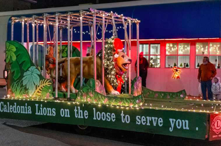 Caledonia locals show out for this year's Holiday Parade Local News