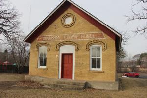 Other Text The former Ramsey Town Hall and District 28 schoolhouse stands along Highway 47 in Ramsey. The 1892 building is the focus of a long-running preservation effort now moving into its final planning stages. Alt Text
