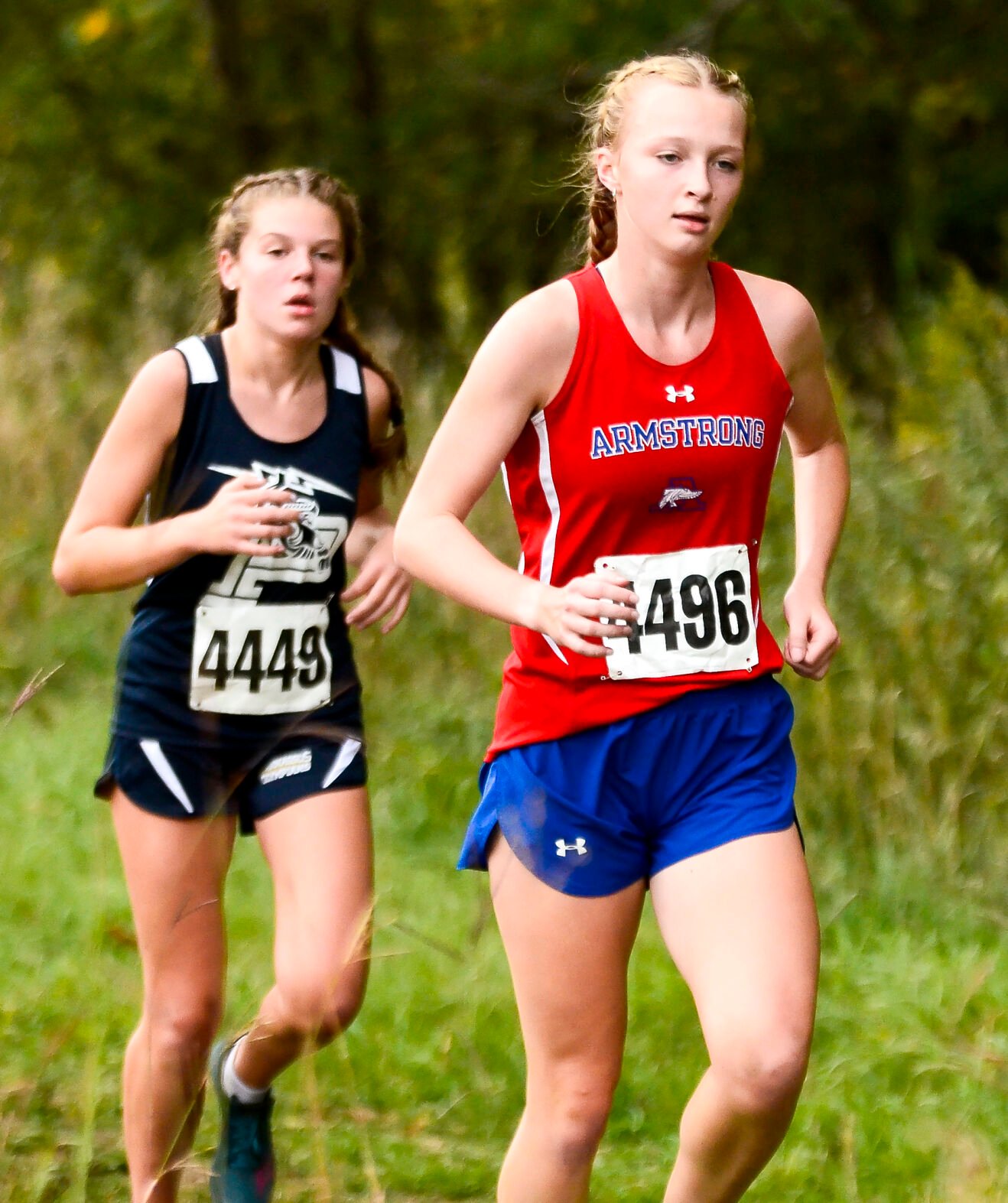 Robbinsdale Armstrong girls cross country Osanai races to the Osseo