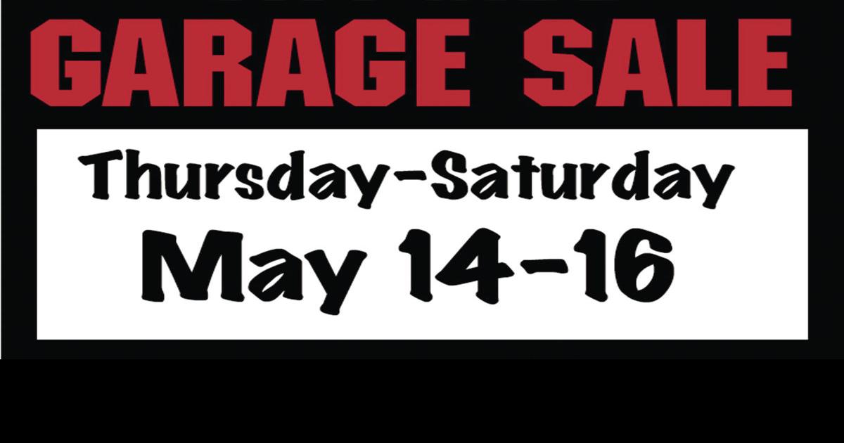 Richfield citywide garage sale May 1416 Free
