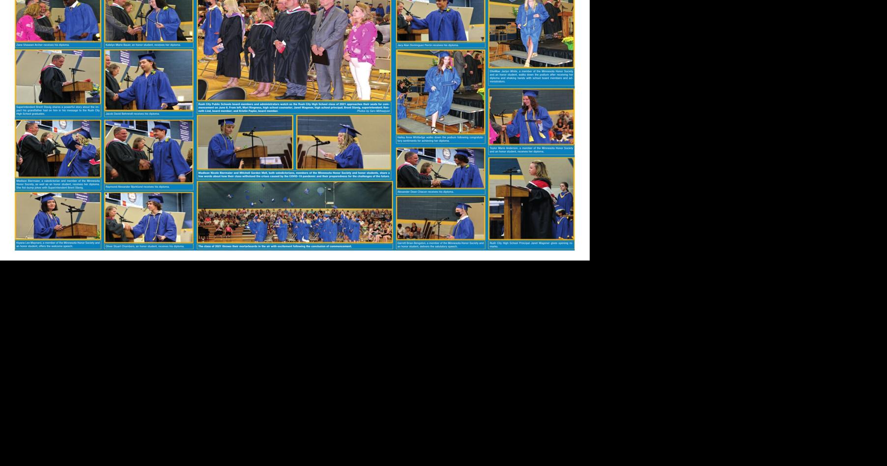 Rush City High School celebrates 2021 graduation Free