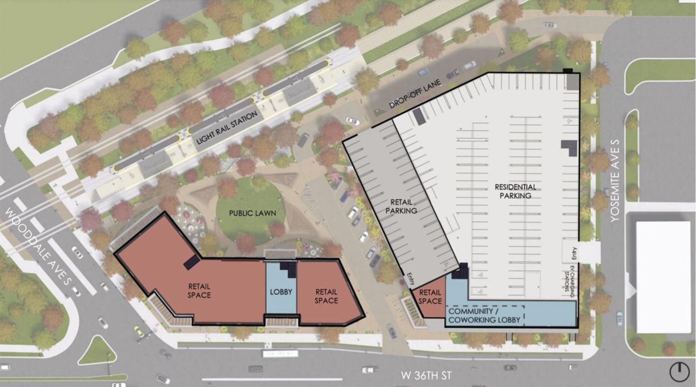 St. Louis Park companies propose sixstory buildings near Wooddale