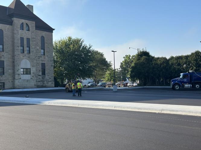 Houston County Courthouse parking lot project wraps up HVAC next