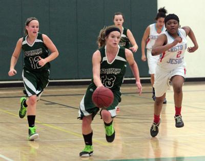 Basketball Sting Girls Coast Against Cristo Rey 55 26 Sports