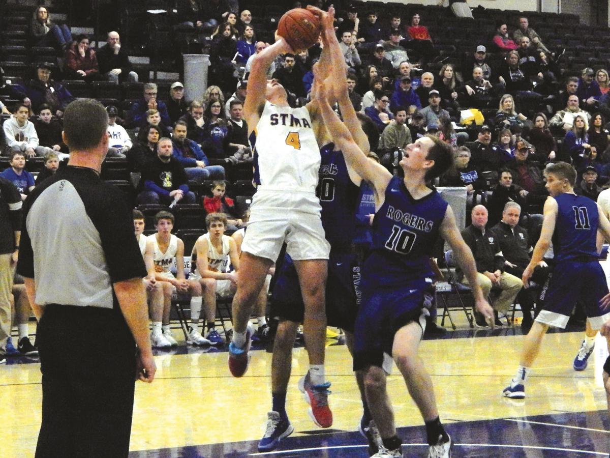 Knights Boys Fall Short In Section Basketball Tournament St