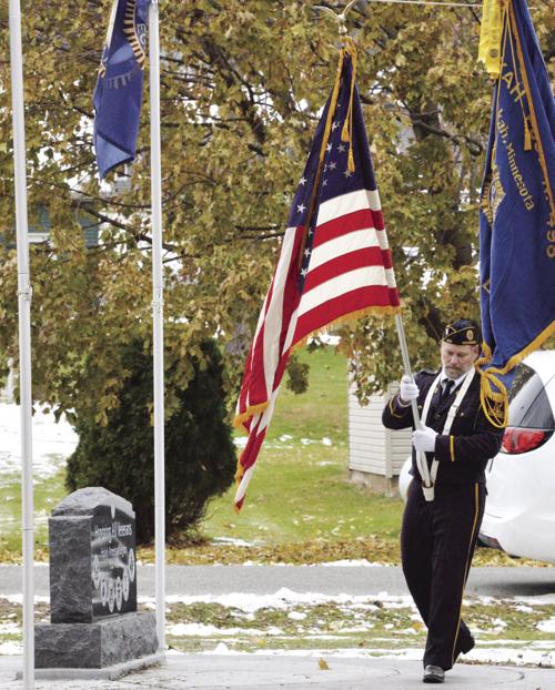 Hokah Ceremony color guard