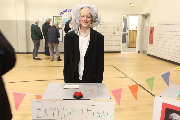 2023 Will Herman as Ben Franklin (St. Mary's Fair)