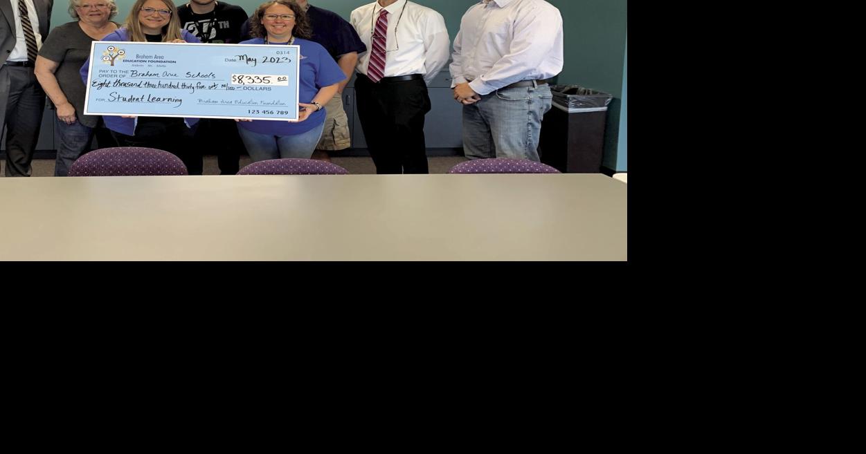 Braham Area Education Foundation distributes grants | Local News ...