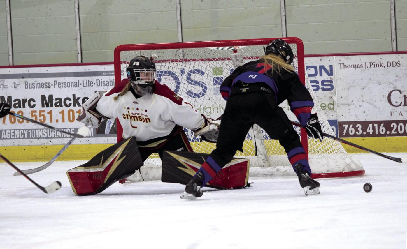Crimson girls knock off 2 top-10 teams on ice