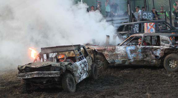 At The Demo Derby Good Fortune As Important As Good Hits Sports Hometownsource Com