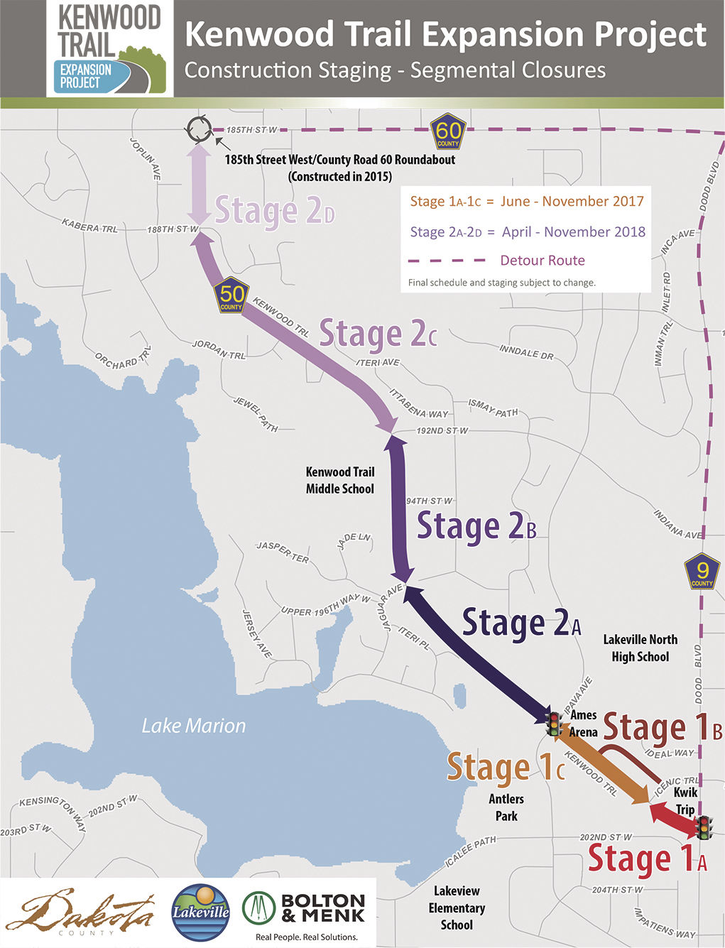 Lakeville construction projects begin Sun This Week