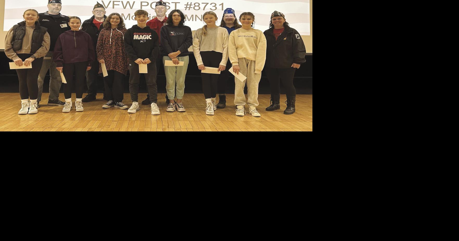VFW recognizes youths who took part in patriotic essay contest ...