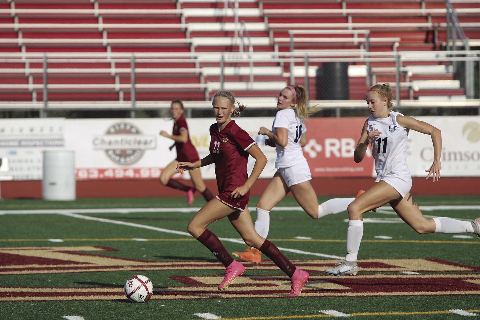 Maple Grove girls soccer team suffers 3-0 loss against Blaine, show improvement in the second half