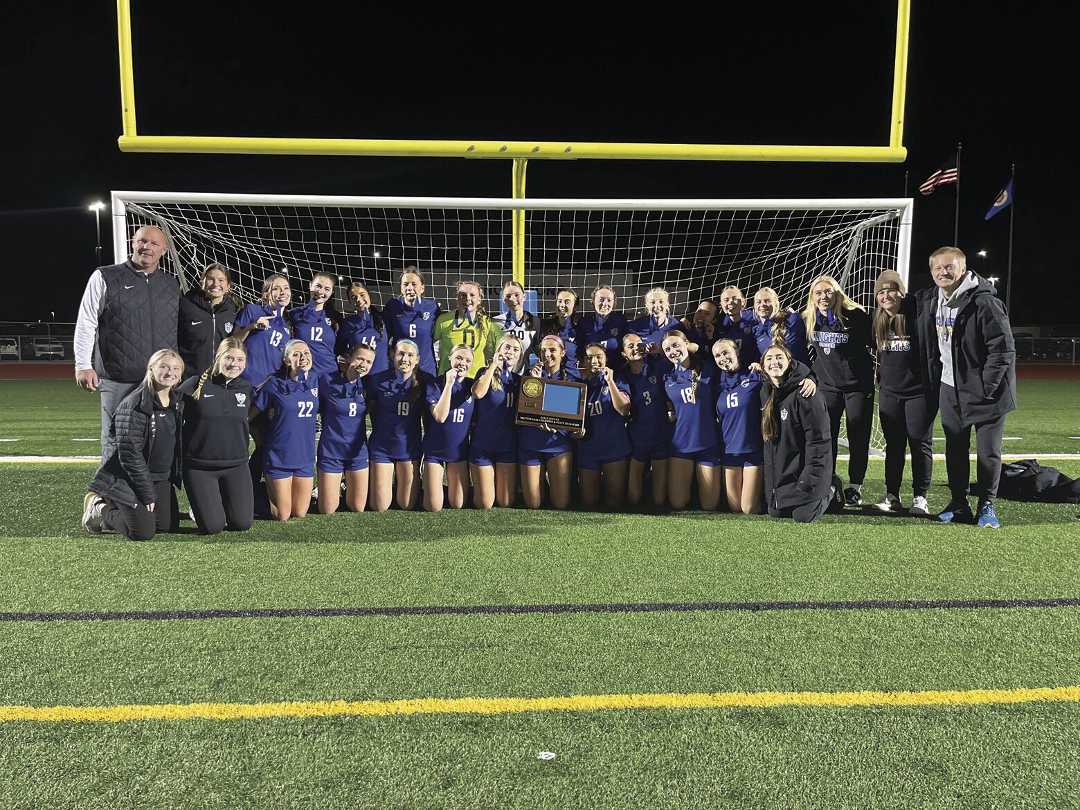 Late goals by Peltz, Kvant, send STMA girls soccer back to state tournament