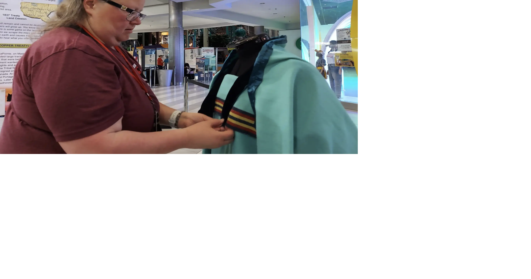Indigenous dressmaker stitches history with DCHS fashion show