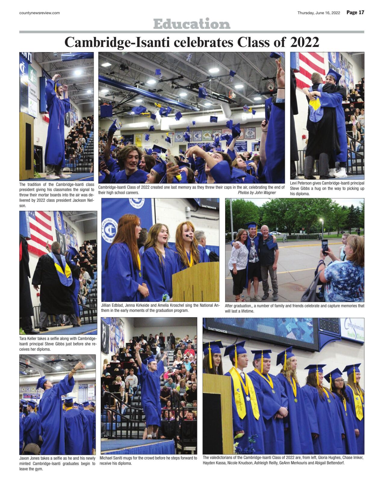CambridgeIsanti High School Graduating Class of 2022 Local News