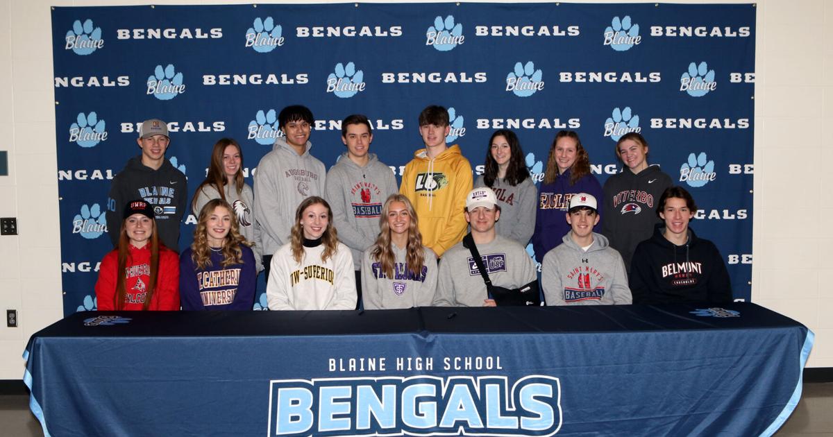 Blaine students take part in Signing Day | ABC Newspapers ...