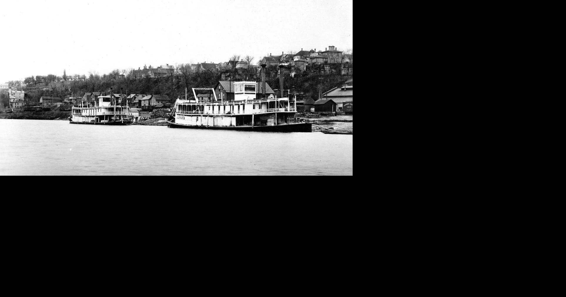 The Steamer Clyde on the St. Croix