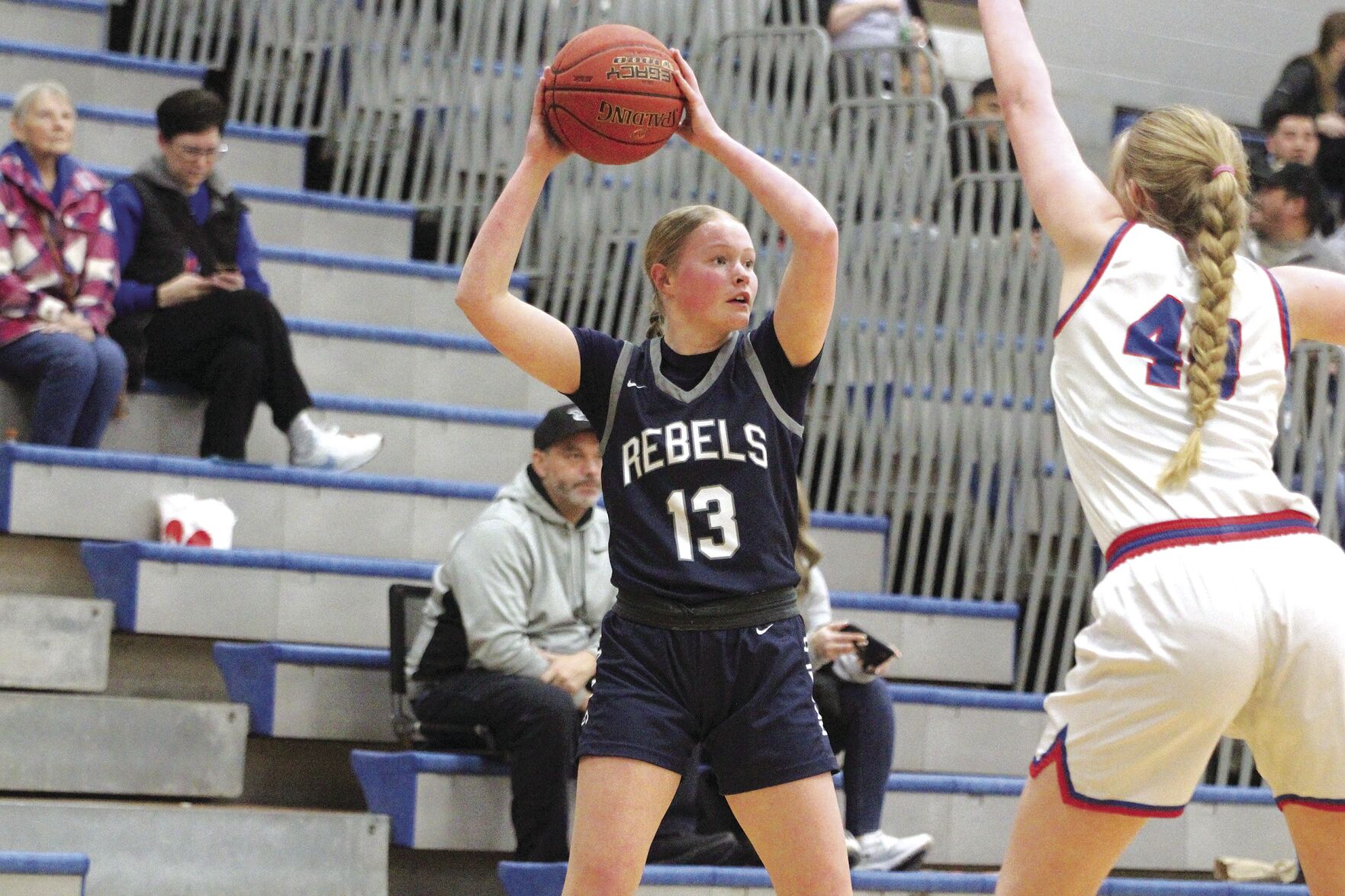 Rebels girls basketball nets two conference wins