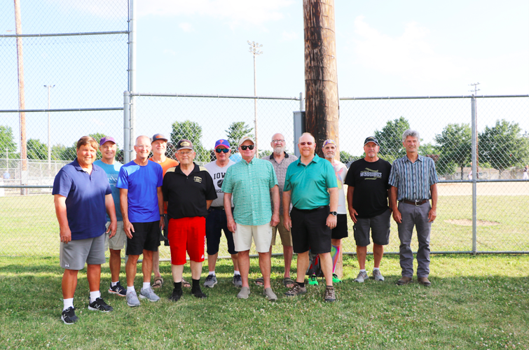 The 1972 Legion Baseball team celebrates 50 years since placing at