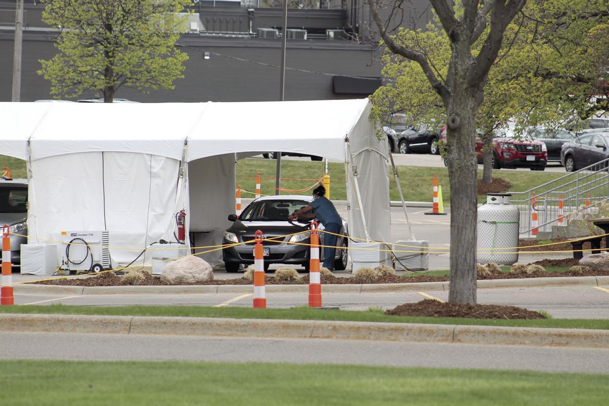 Drivethrough COVID19 testing facility opens in St. Louis Park Free