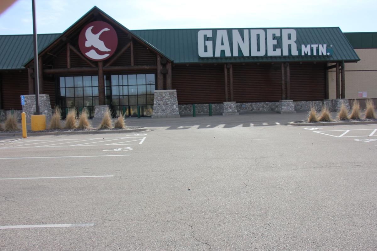 Entertainment center interested in old Gander Mountain building Free