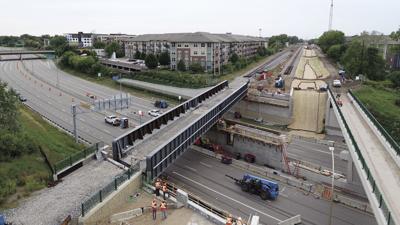 A beaming success for bridge move at Highway 100 in St. Louis Park - 1