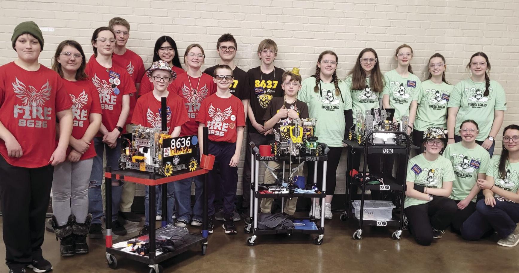 North Branch robotics teams advance to state - Vimarsana News