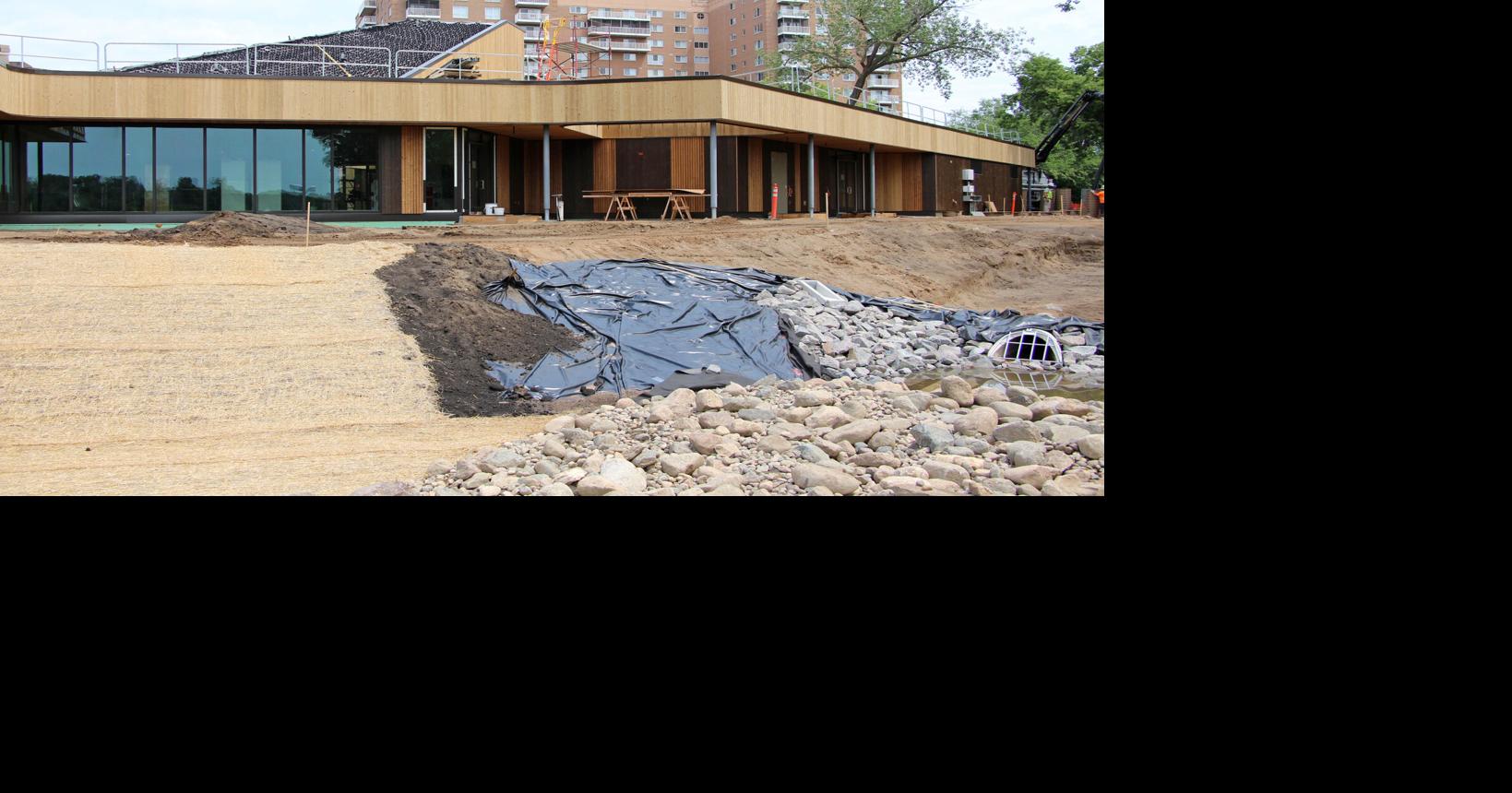 PHOTOS: New visitors center at Wood Lake Nature Center taking shape in Richfield