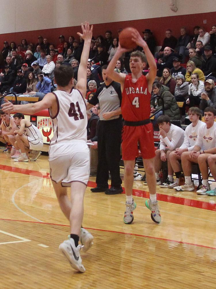 Upsala boys basketball team dominates Royals Free