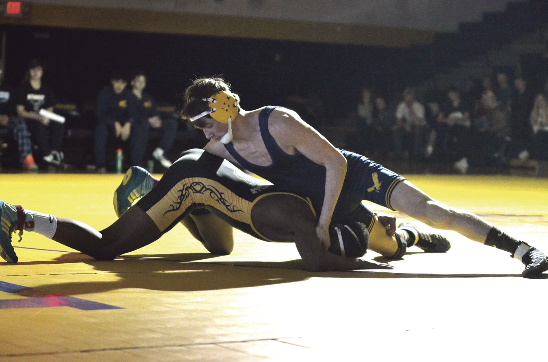 Eagles wrestling honors alumni in win over Burnsville Bloomington hometownsource image