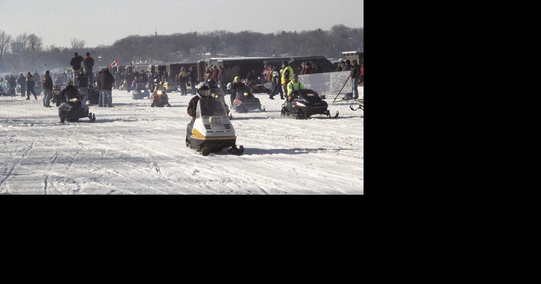 Future of vintage snowmobile show on Lake Waconia uncertain after rate