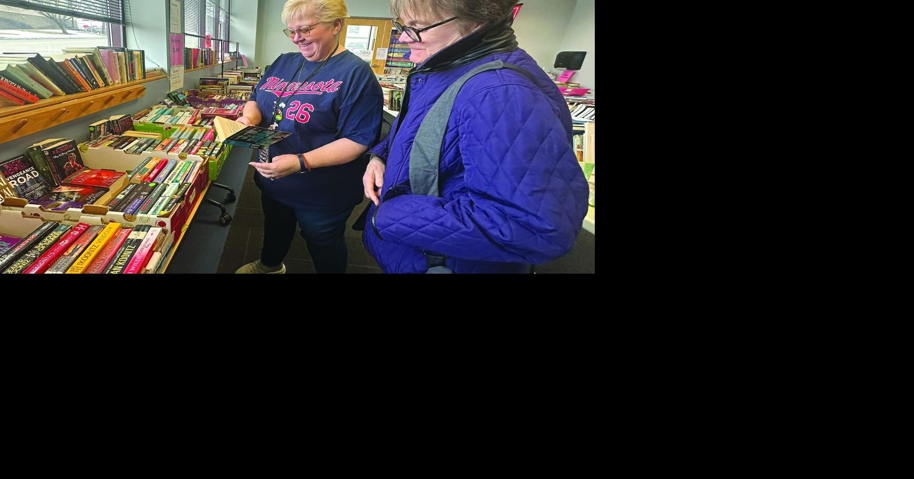 Hunting for bargain books at library's spring sale | Monticello Times ...