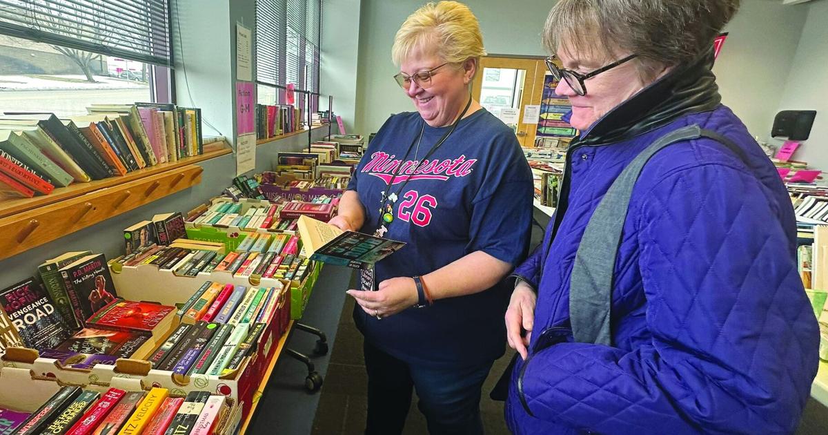 Hunting for bargain books at library's spring sale | Monticello Times ...