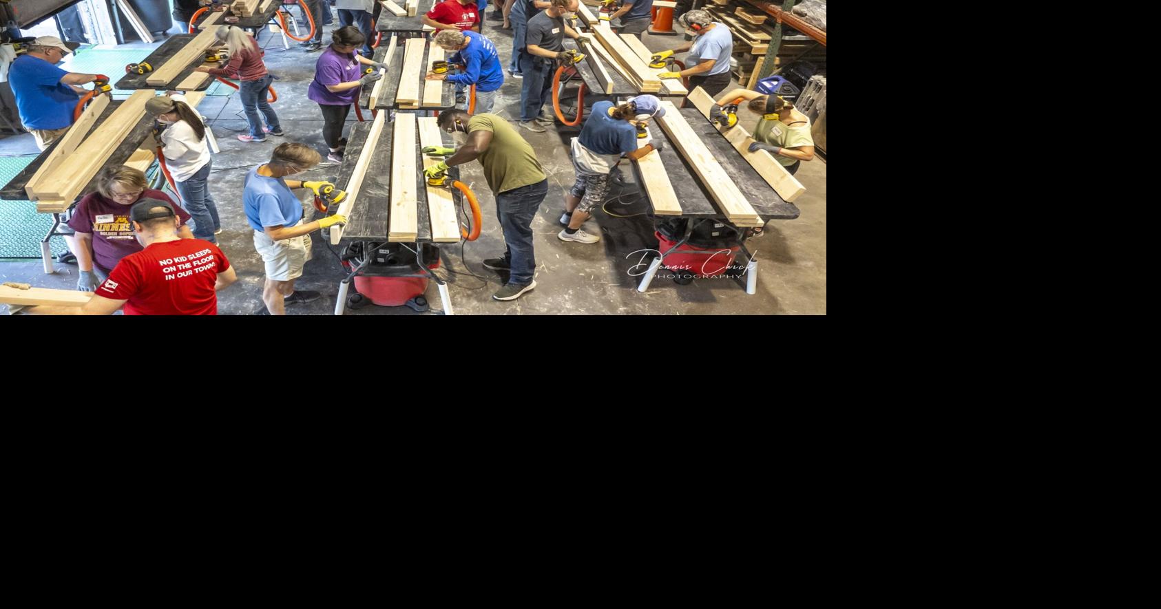 Sleep in Heavenly Peace cranks out beds for kids
