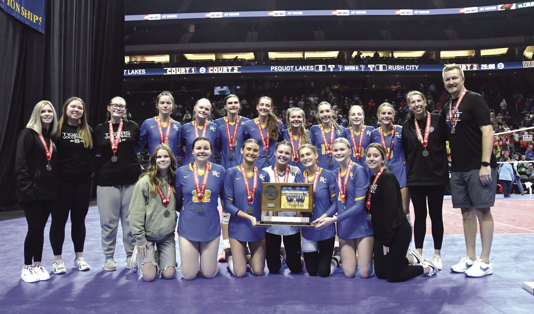 Rush City volleyball dances its way to 2nd in Class AA | Rush City