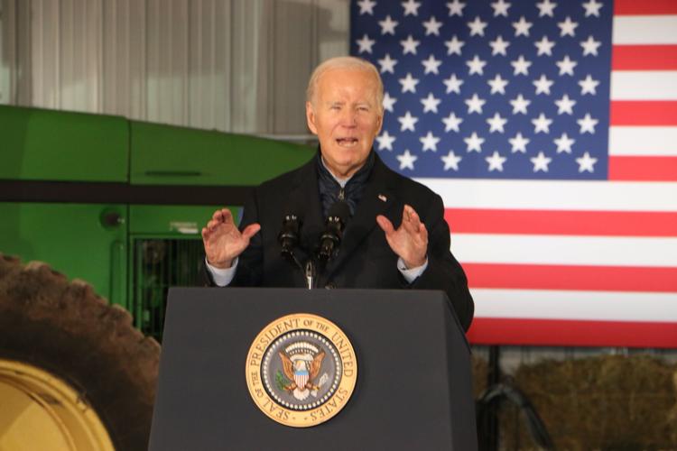 President Biden barnstorms message in 'Investing in Rural America ...