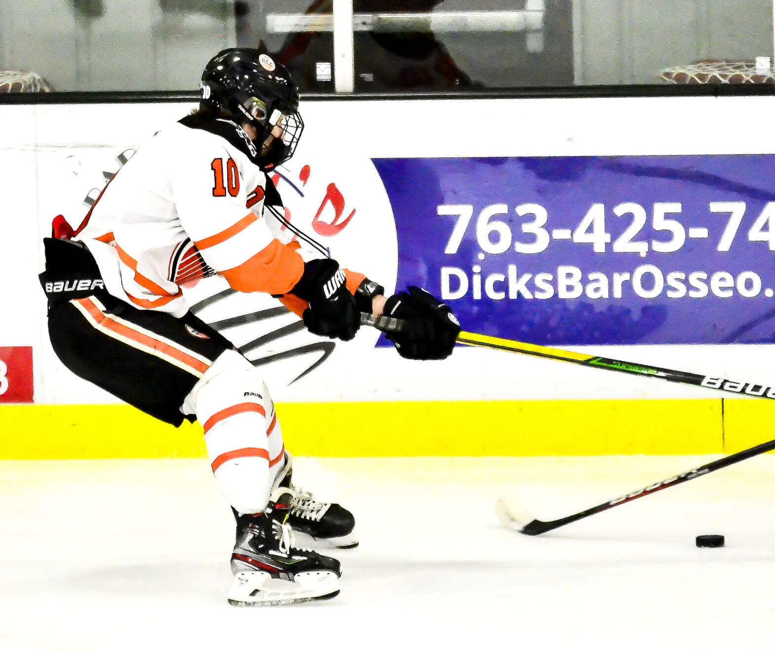 Osseo Orioles High School Hockey Jersey Logo Letter & Number -  Israel