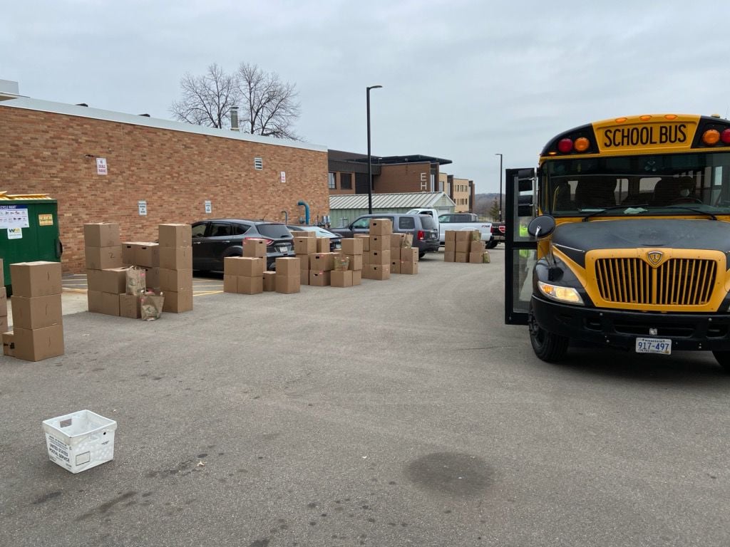 School lunch Available for carryout or delivery in Edina Free