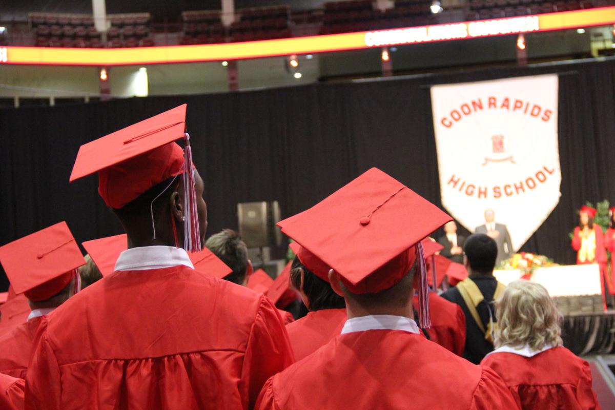 Coon Rapids High School graduates 450 Coon Rapids