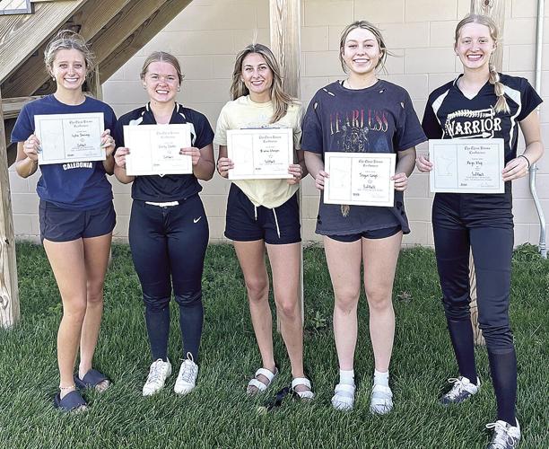 Softball team finishes season with honors: All Conference