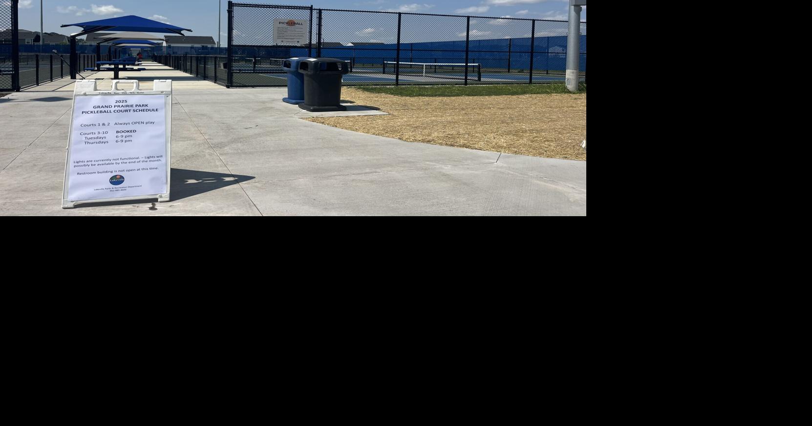Grand Prairie Park pickleball courts open for play