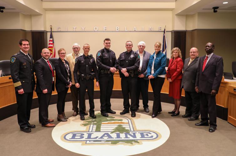 3 Blaine police officers sworn in Public Safety