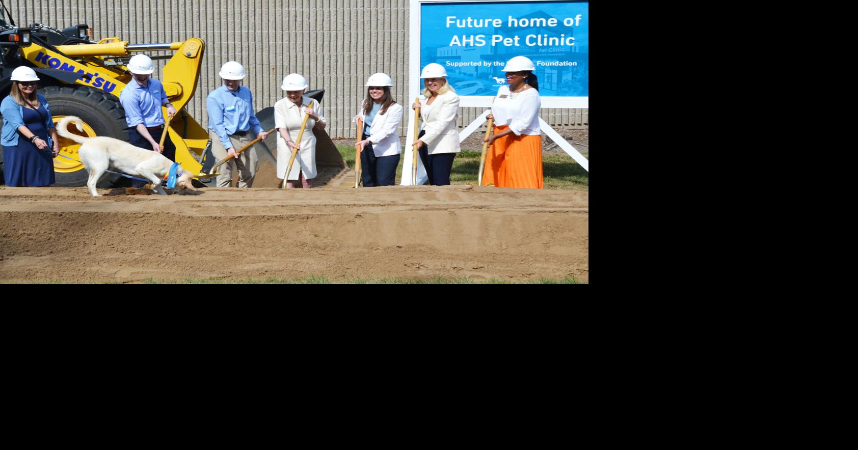 Humane Society breaks ground for new clinic