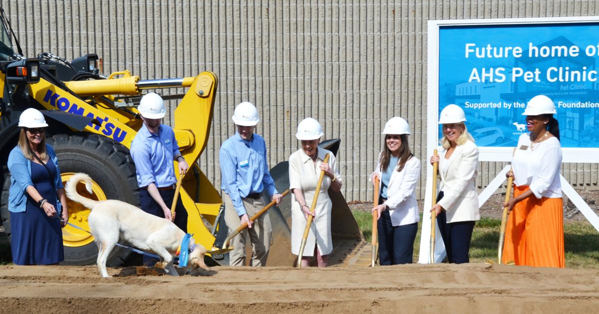 Humane Society breaks ground for new clinic