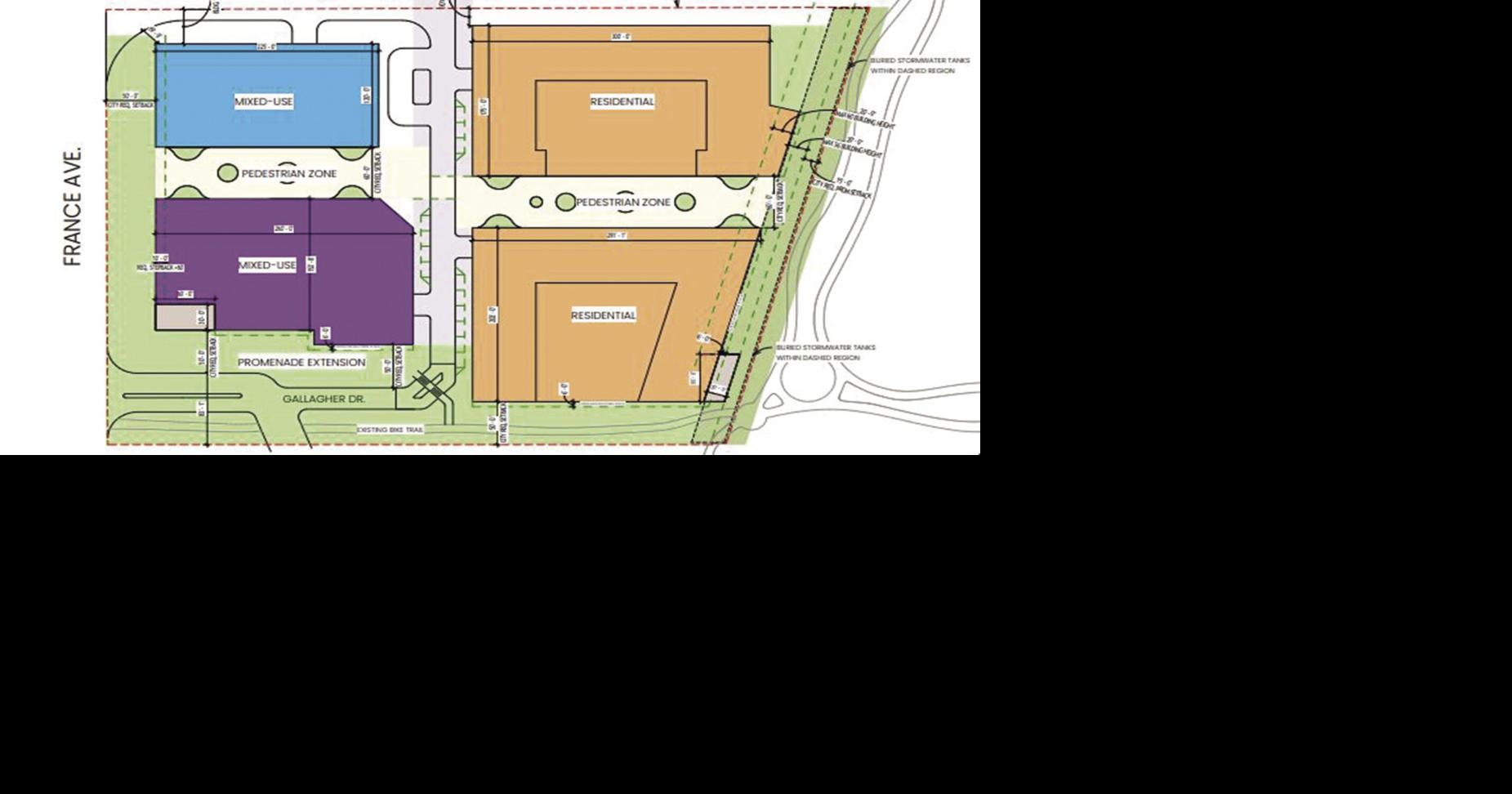 Macy’s furniture site in Edina gets updated sketch plan Edina