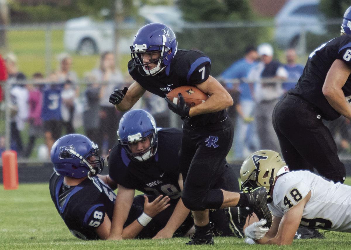 Royals Football Shuts Out Andover 13 0 Rogers Hometownsource Com